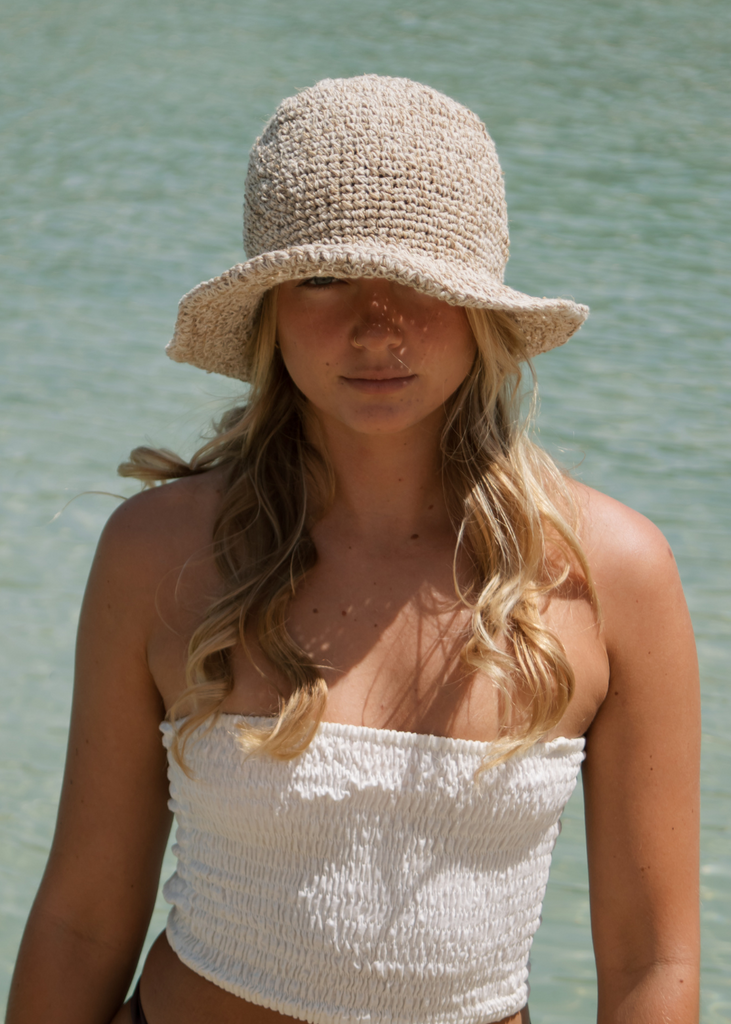 Peggie Bucket Hat / Natural