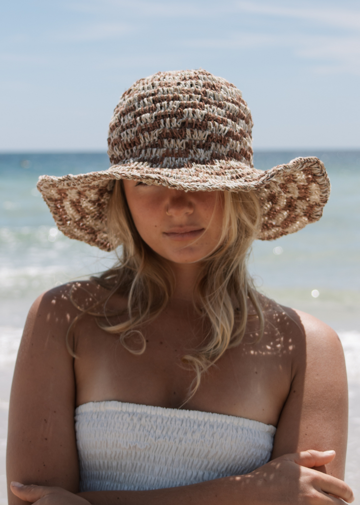 Polly Short Brim / Tully Check