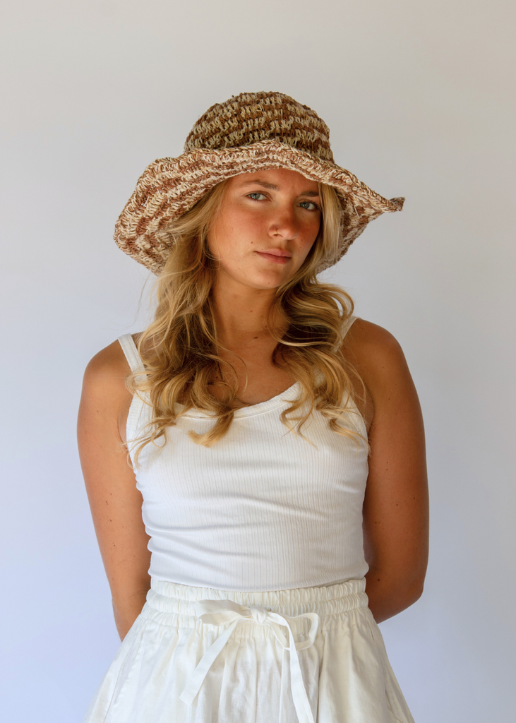 Polly Short Brim / Tully Check