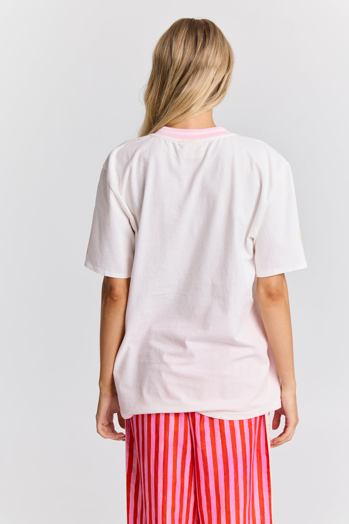 Flamin Galah V Neck Tee
