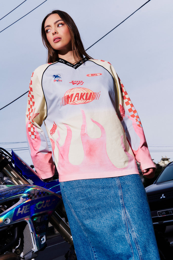 Moto long sleeve, maku, Mika and max