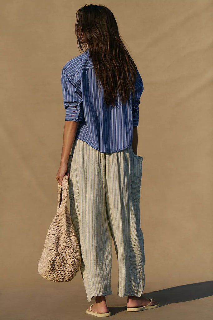 Striped Quinn Pant Chamomile Combo