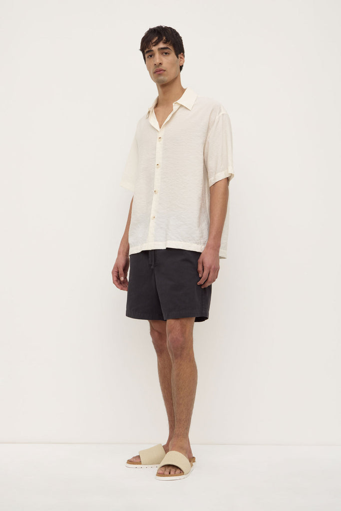 Brook Short Sleeve Shirt Cream