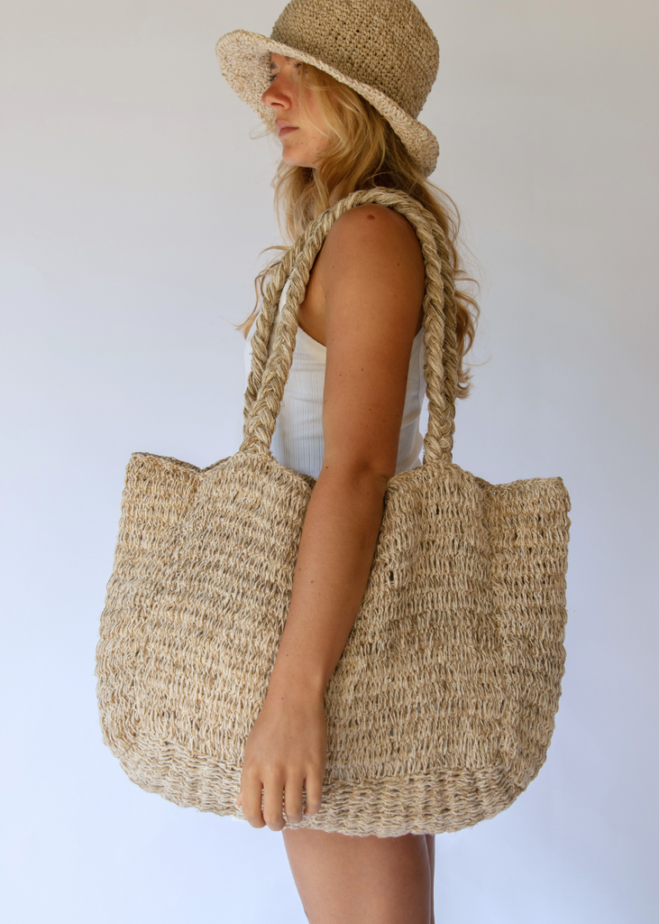 Elle Grande Tote Natural