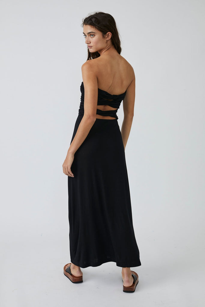 Embrace Midi Dress Black