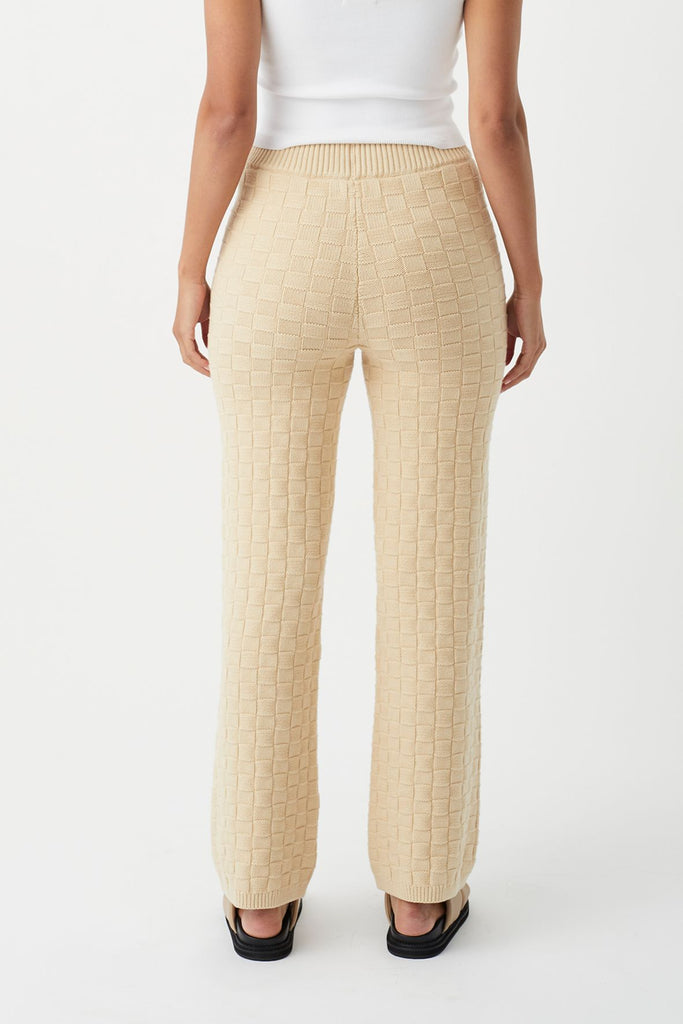 Sierra Organic Knit Pant - Oat