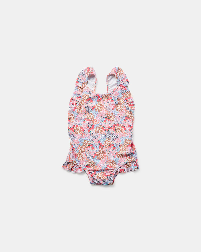 Posey Swimsuit - Leopard Berries