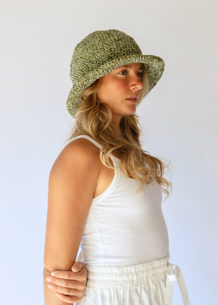 Peggie Bucket Hat  / Aloe