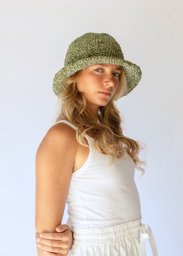 Peggie Bucket Hat  / Aloe