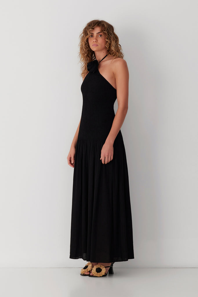 Siesta Maxi Dress Noir