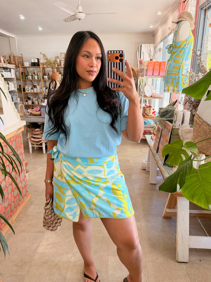 Fish Print Skirt - Mika and Max