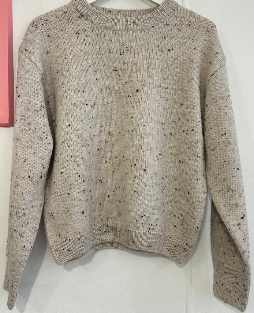 Lori Jumper Latte Speckle