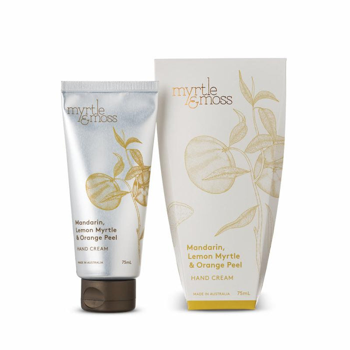 MANDARIN, LEMON MYRTLE & ORANGE PEEL Hand Cream, Handcream, Myrtle and Moss - Mika and Max