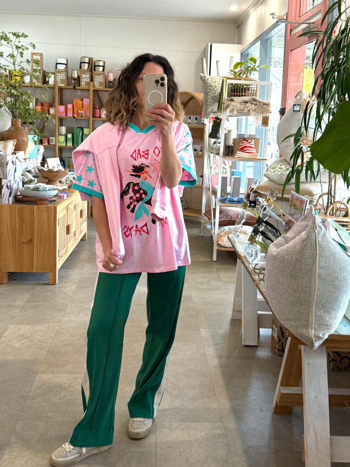 No Bad Days Tee Pink