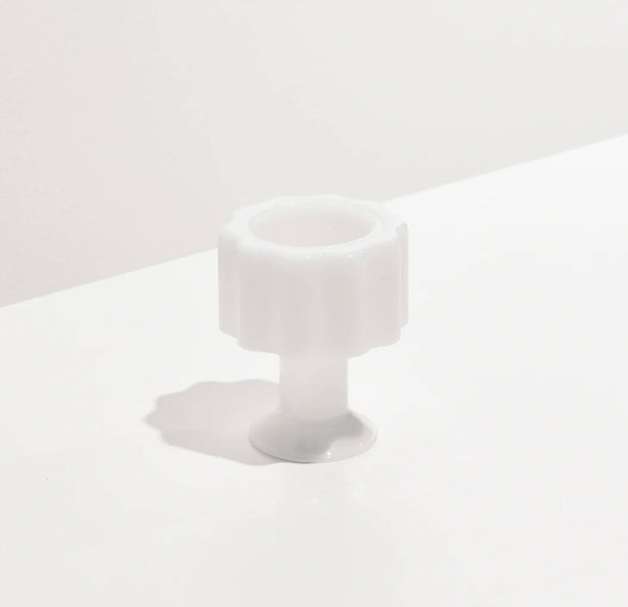 WAVE CANDLE HOLDER - WHITE, fazeek, Mika and max