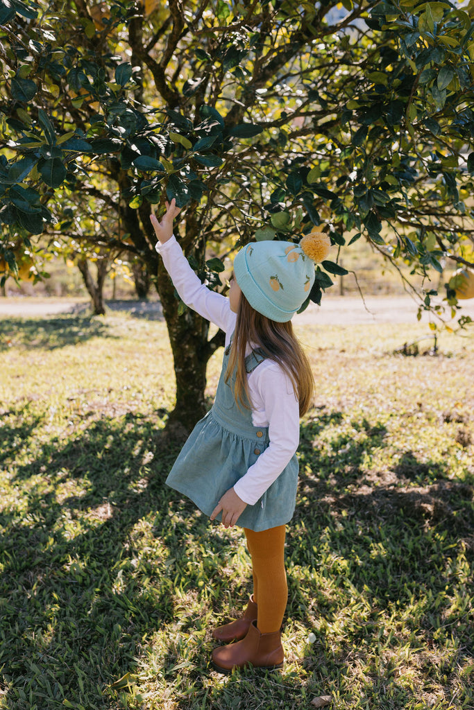 Lemon Merino Beanie