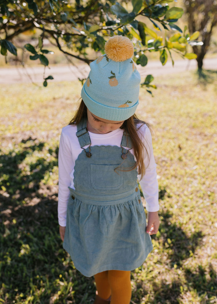 Lemon Merino Beanie