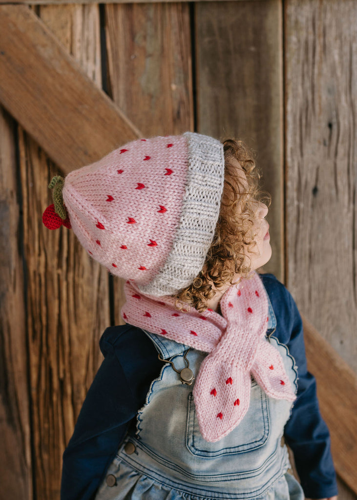 Cherry Beanie Pink