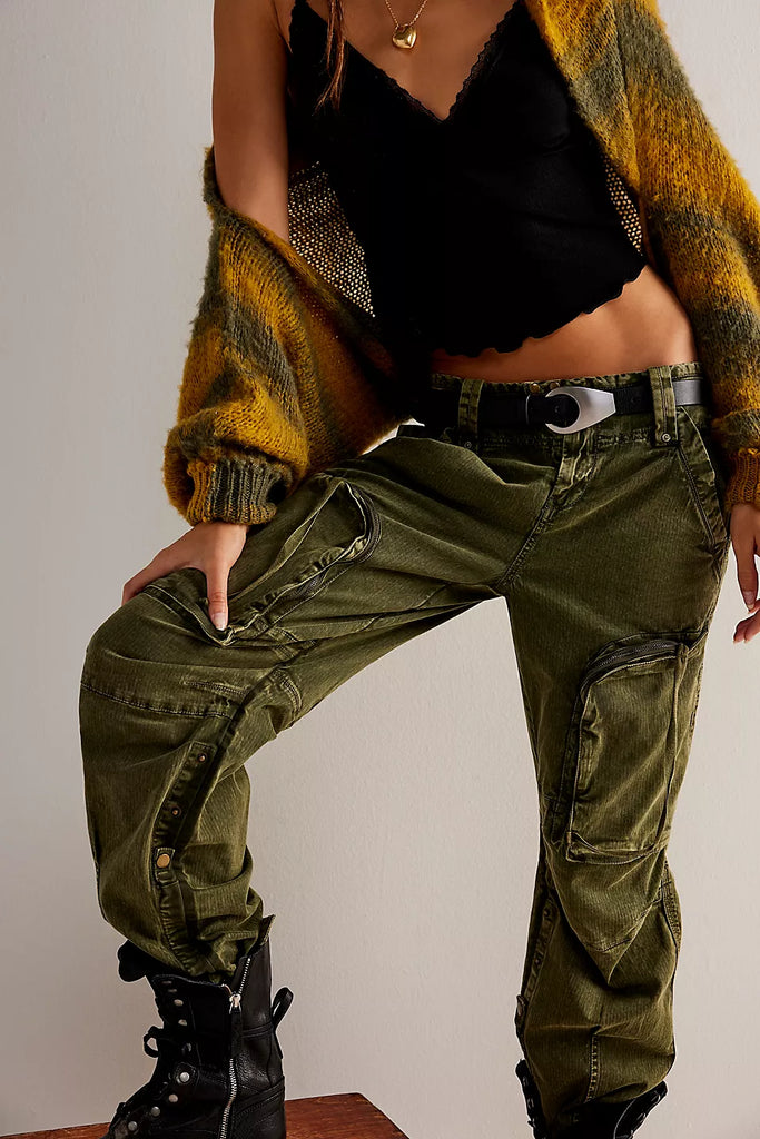 Can't Compare Slouch Pants Dusty Olive