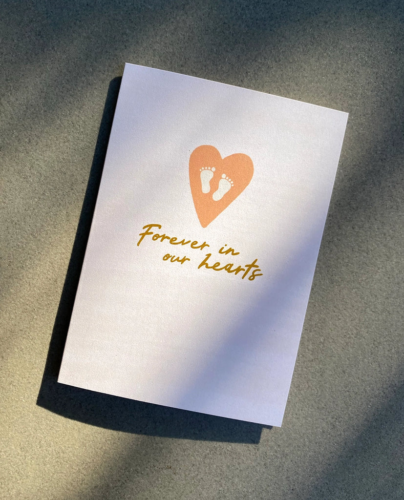 Baby Loss - "Forever in Our Hearts" Sympathy Card