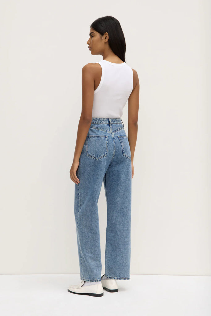 Robyn Scoop Neck Tank White