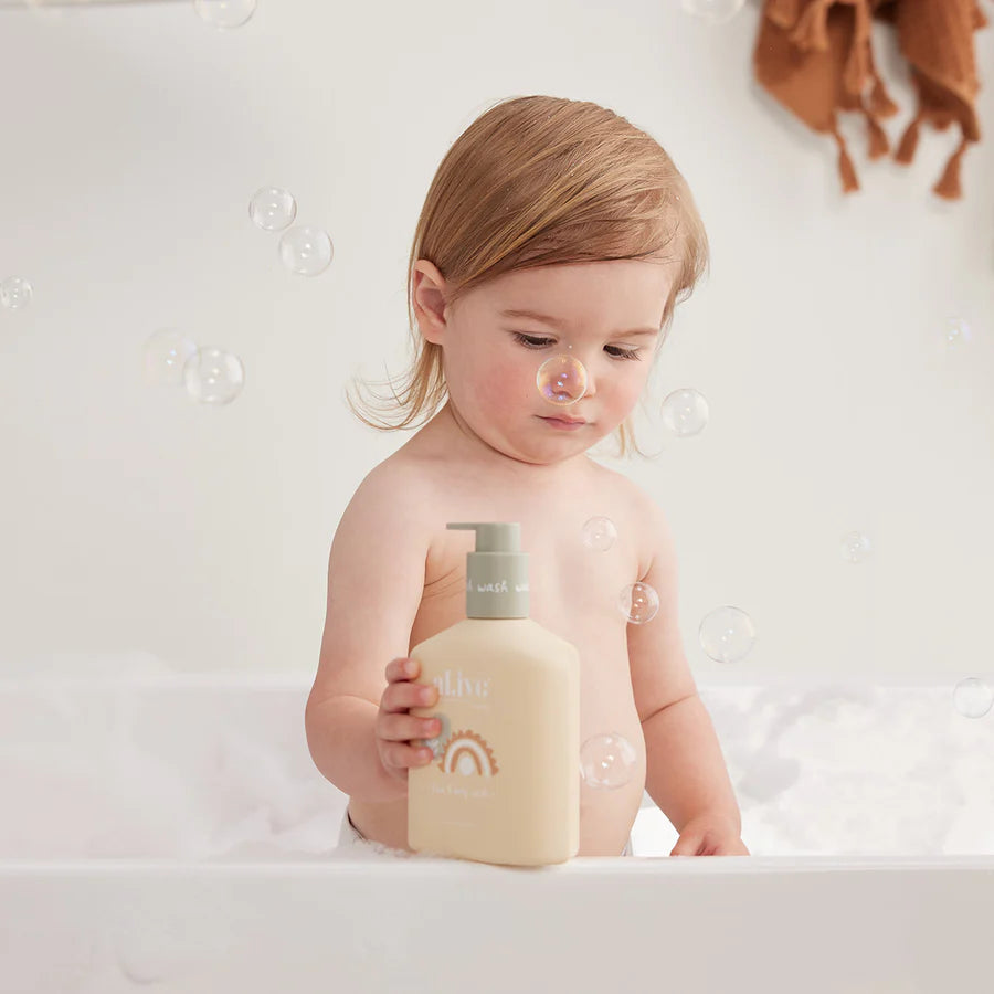 BABY DUO (HAIR/BODY WASH & LOTION + TRAY - GENTLE PEAR)