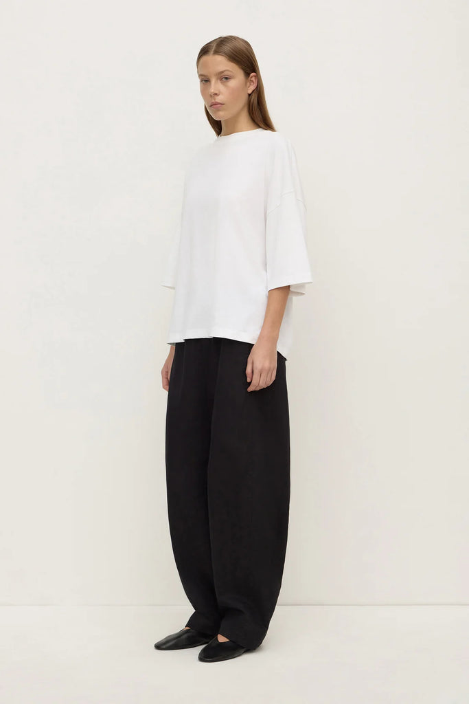 Max Cotton Oversized Tee White