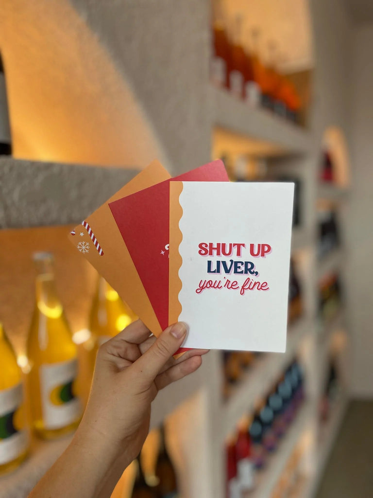 SHUT UP LIVER, YOU'RE FINE