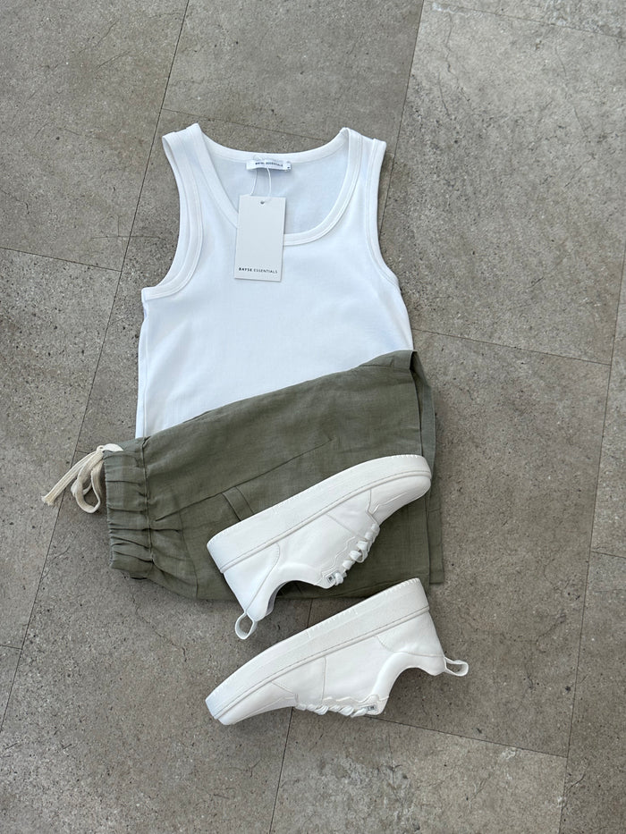 LUXE SHORT - OLIVE
