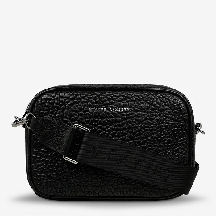 PLUNDER WITH WEBBED STRAP Black Bubble