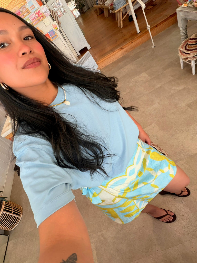 Fish Print Skirt - Mika and Max