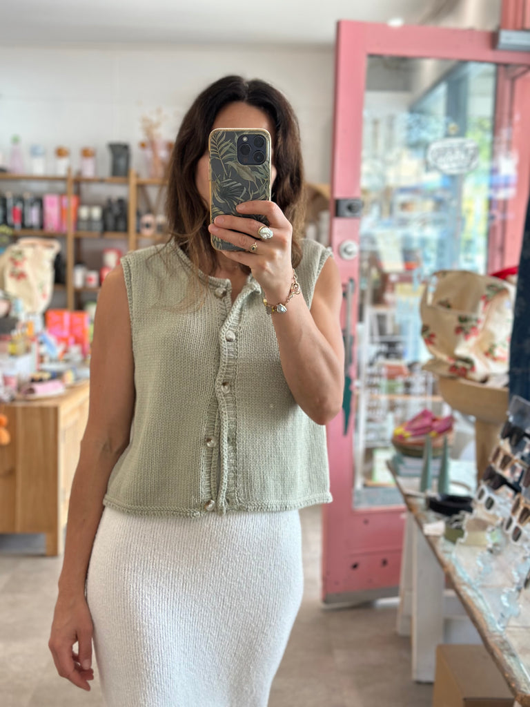 Raya Vest Sage
