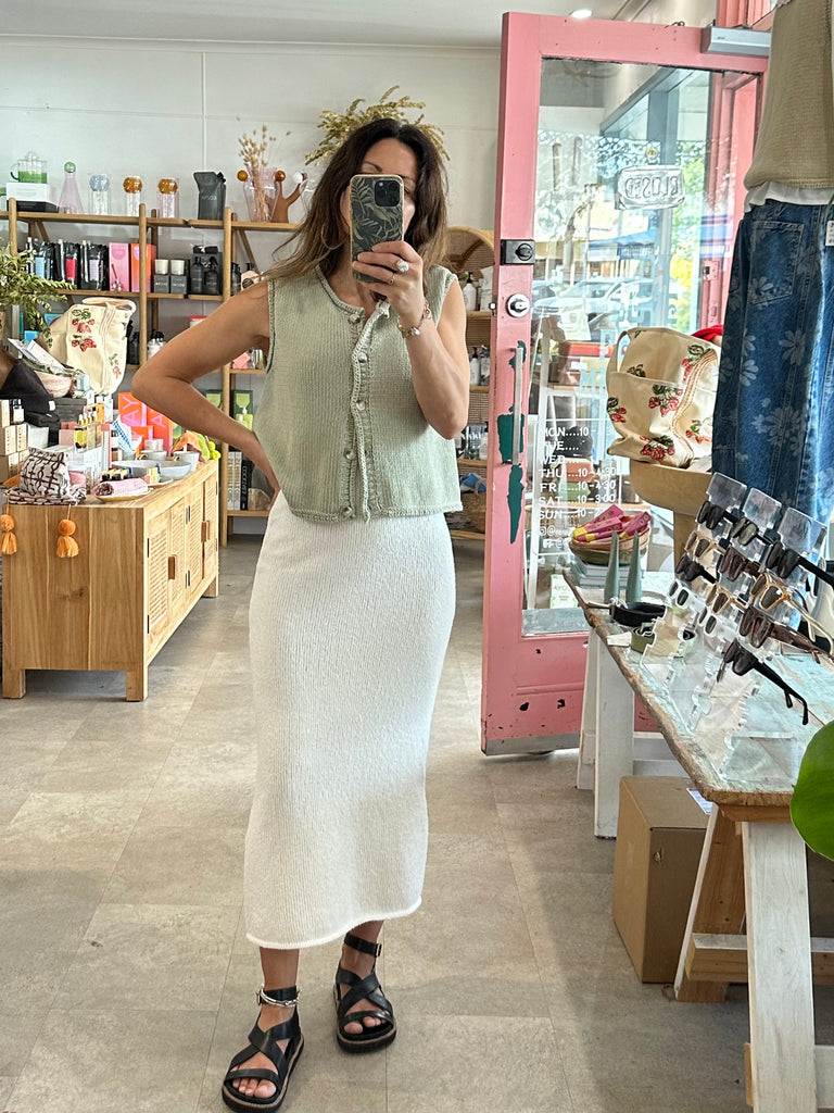 Raya Vest Sage