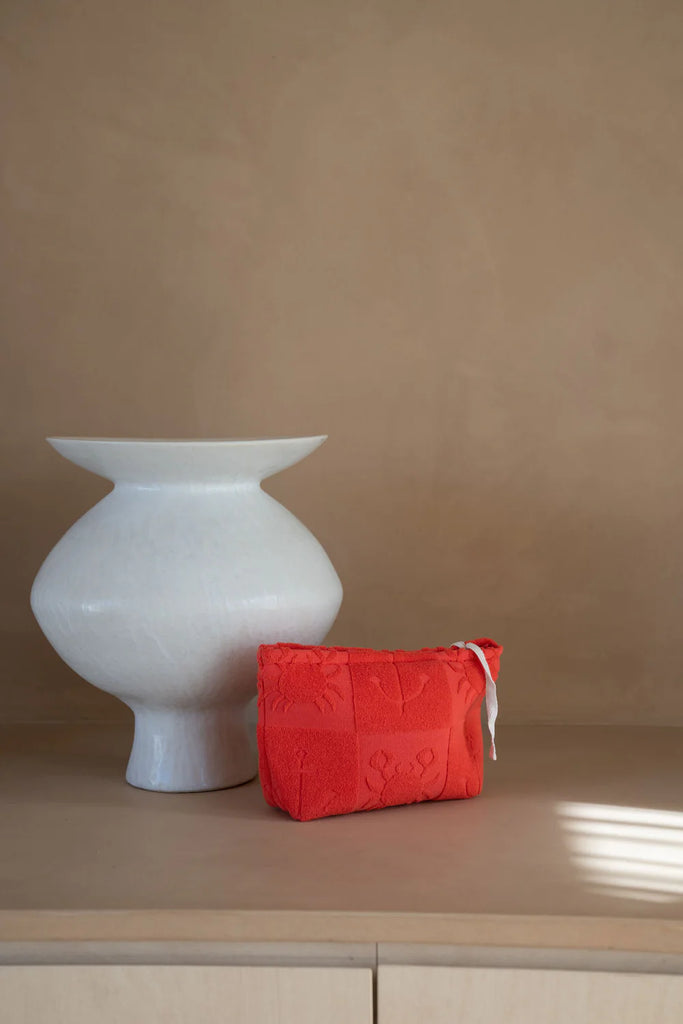 Seaside Terry Beach Clutch Lobster Red