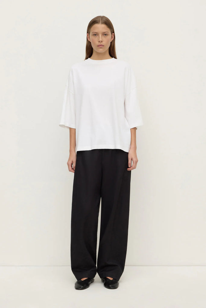 Max Cotton Oversized Tee White