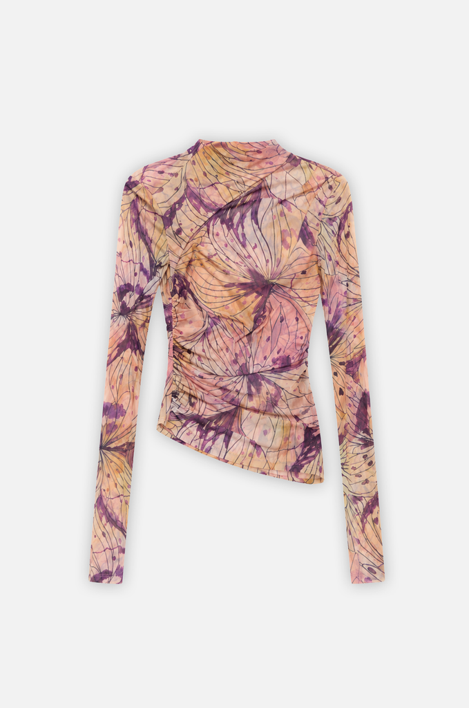 Linework Mesh Long Sleeve