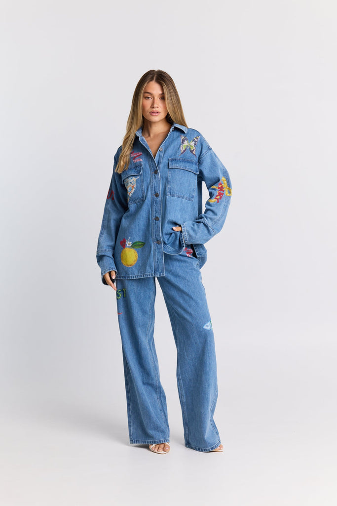 Tattoo Denim Jean