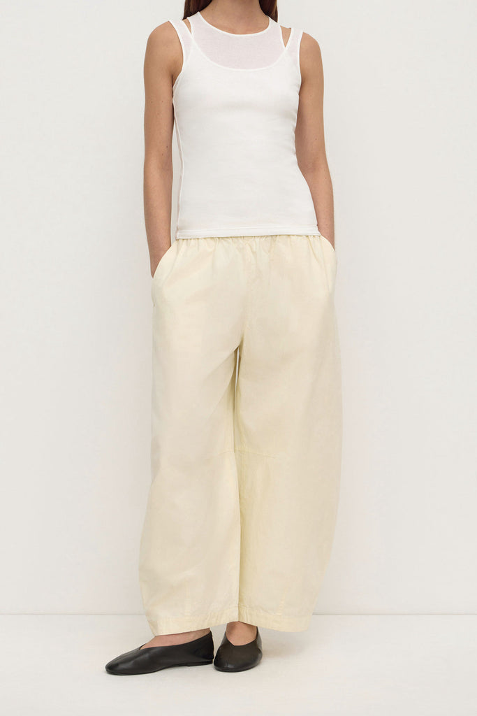Lola Barrel Pant Vanilla