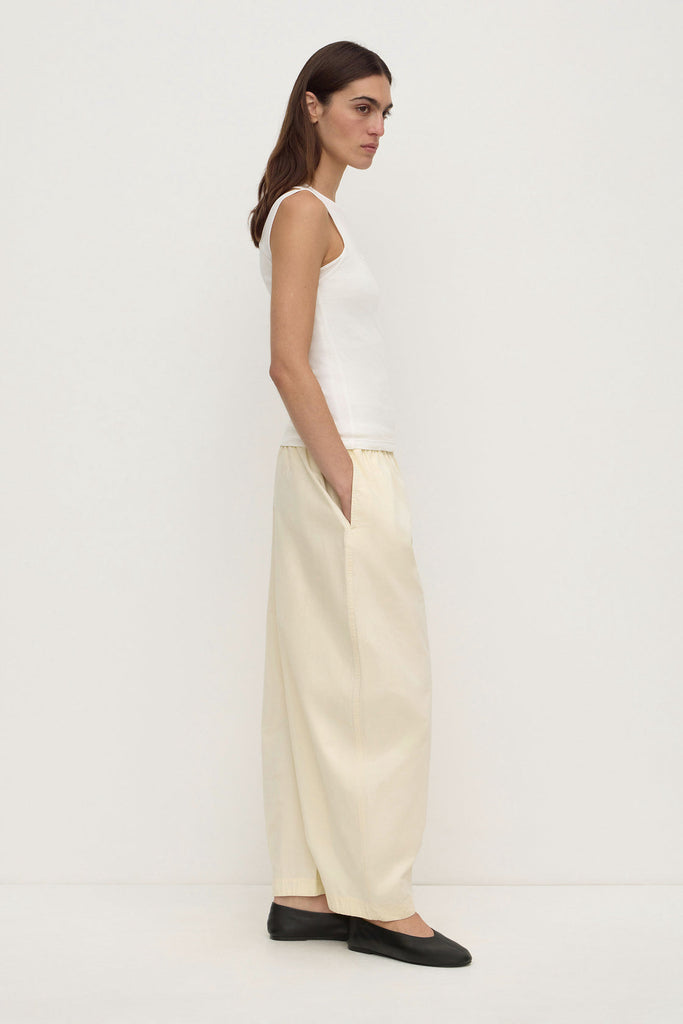 Lola Barrel Pant Vanilla