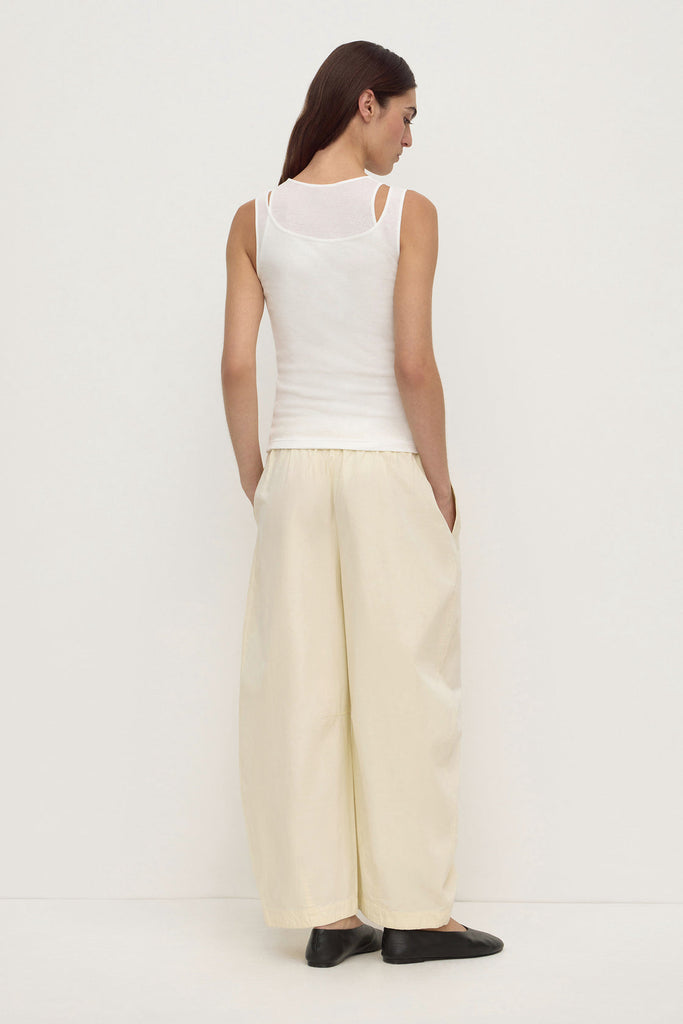Lola Barrel Pant Vanilla