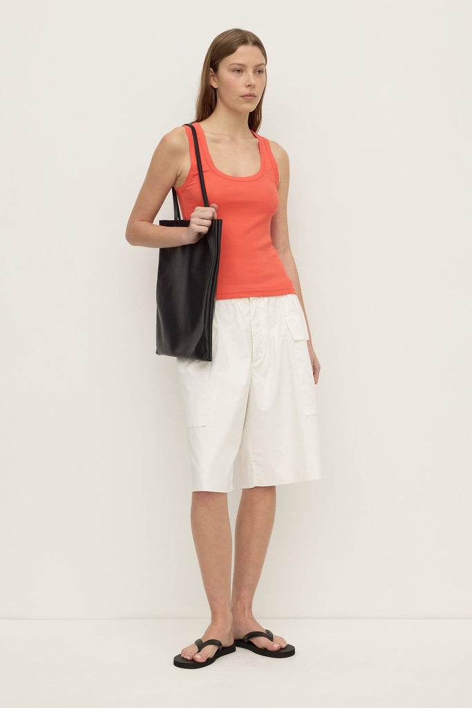 Robyn Scoop Neck Tank Dahlia