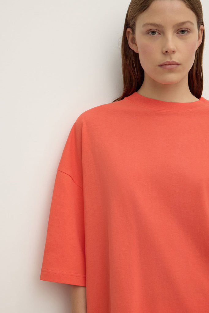 Max Cotton Oversized Tee Dahlia