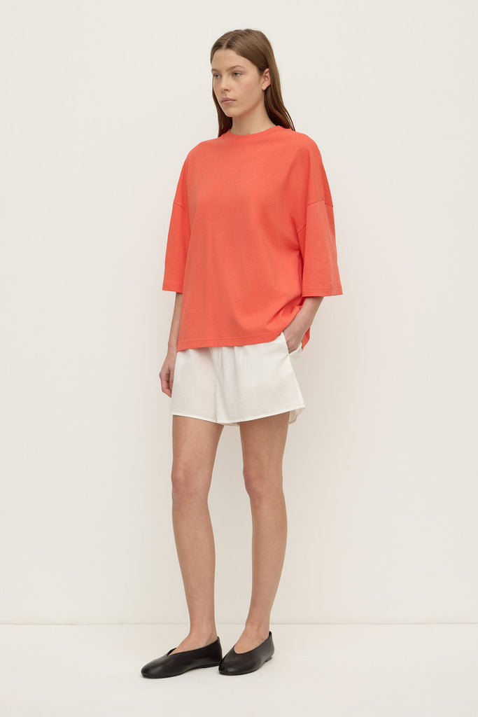 Max Cotton Oversized Tee Dahlia