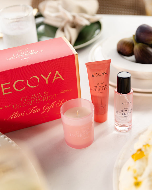 Mini Trio Gift Set Guava and Lychee Sorbet