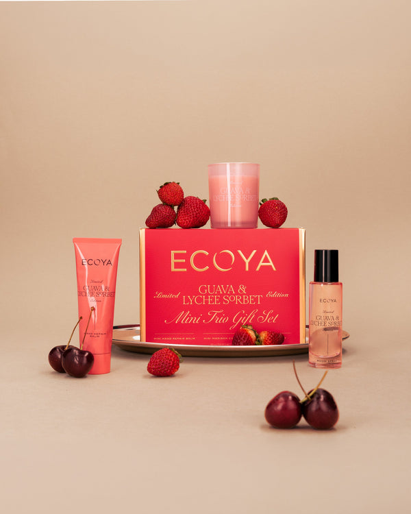 Mini Trio Gift Set Guava and Lychee Sorbet