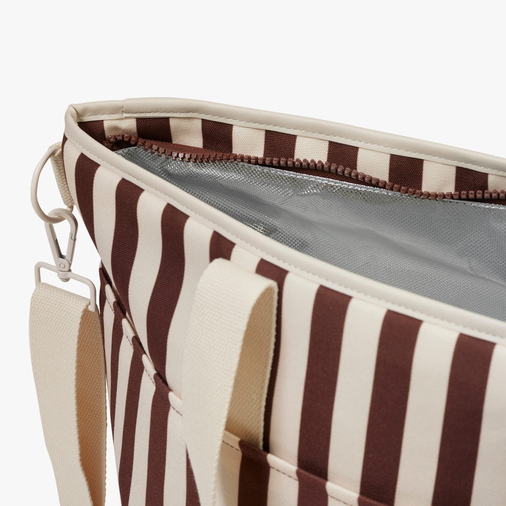 Cooler Base- Cocoa Stripe