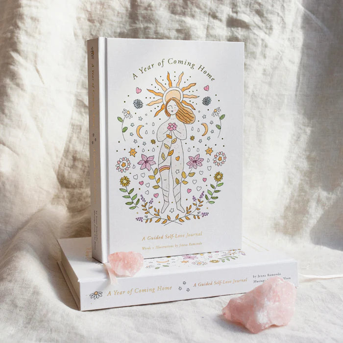 'a Year of Coming Home' Guided Self-Love Journal