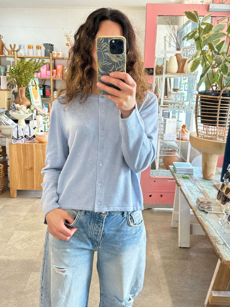Lydia Cardigan Blue