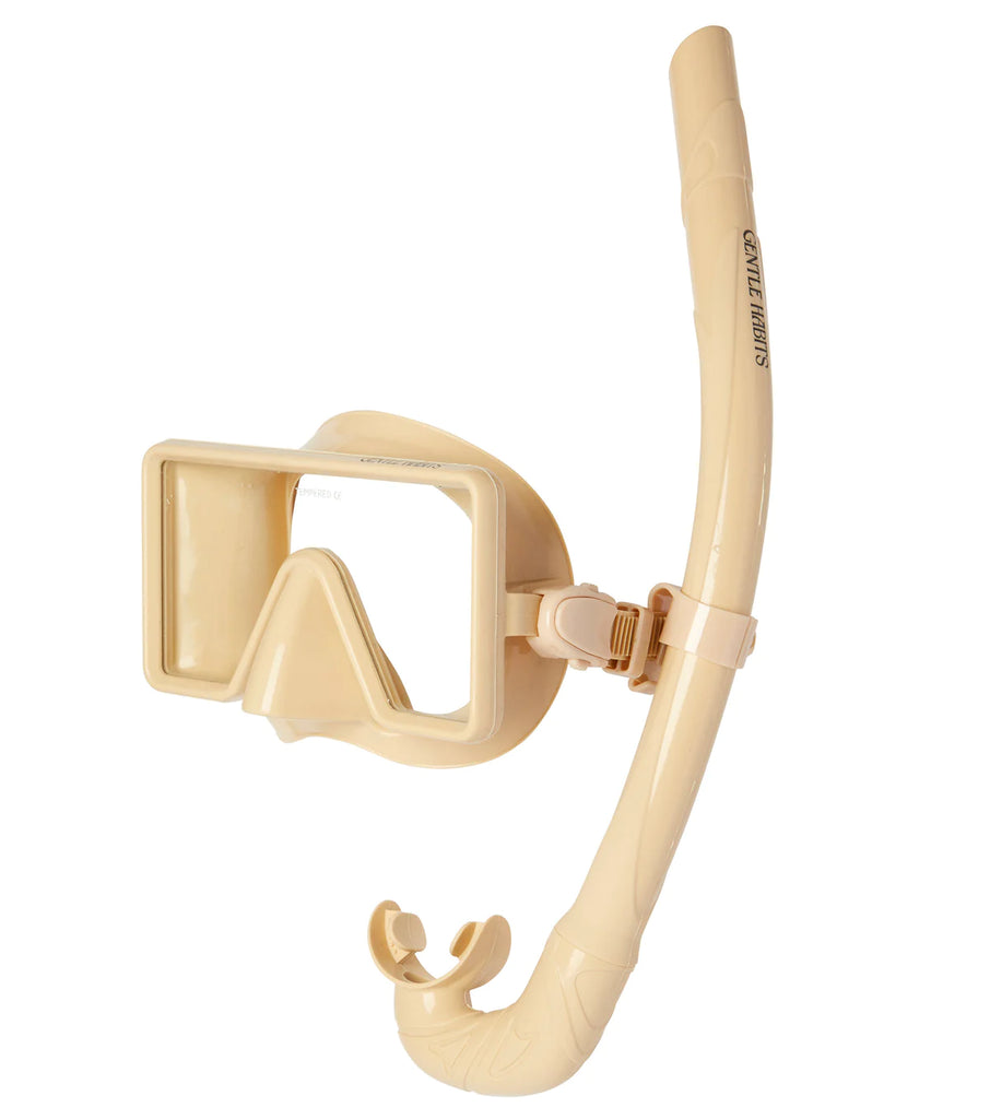 Barbados Dive Mask and Snorkel - GOLD