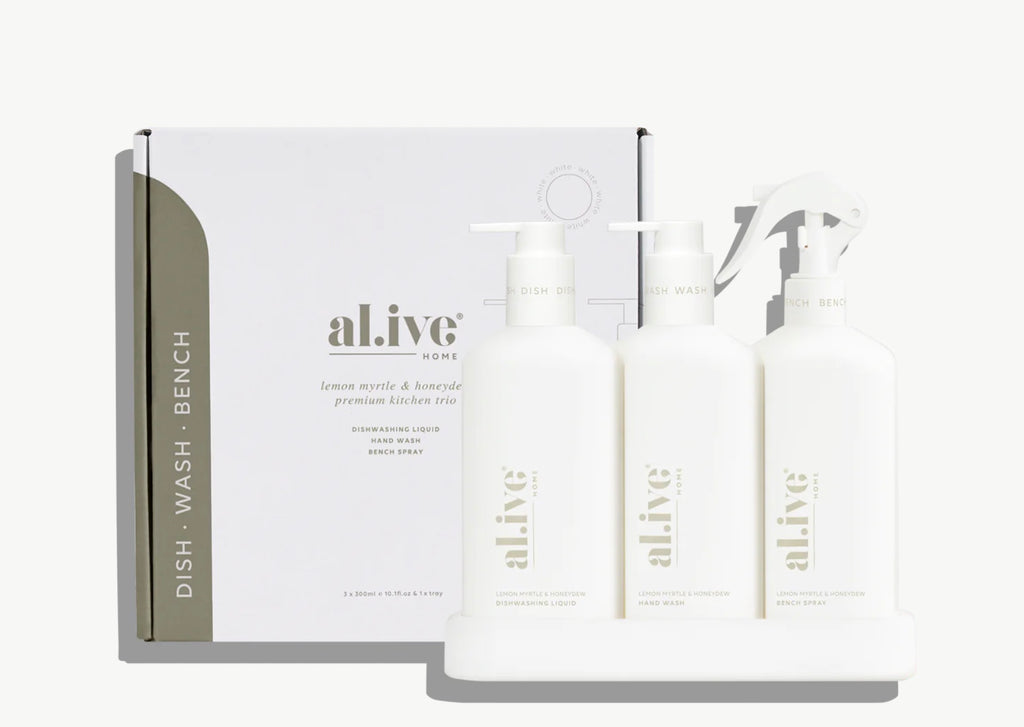 Kitchen Trio Lemon Myrtle and Honeydew